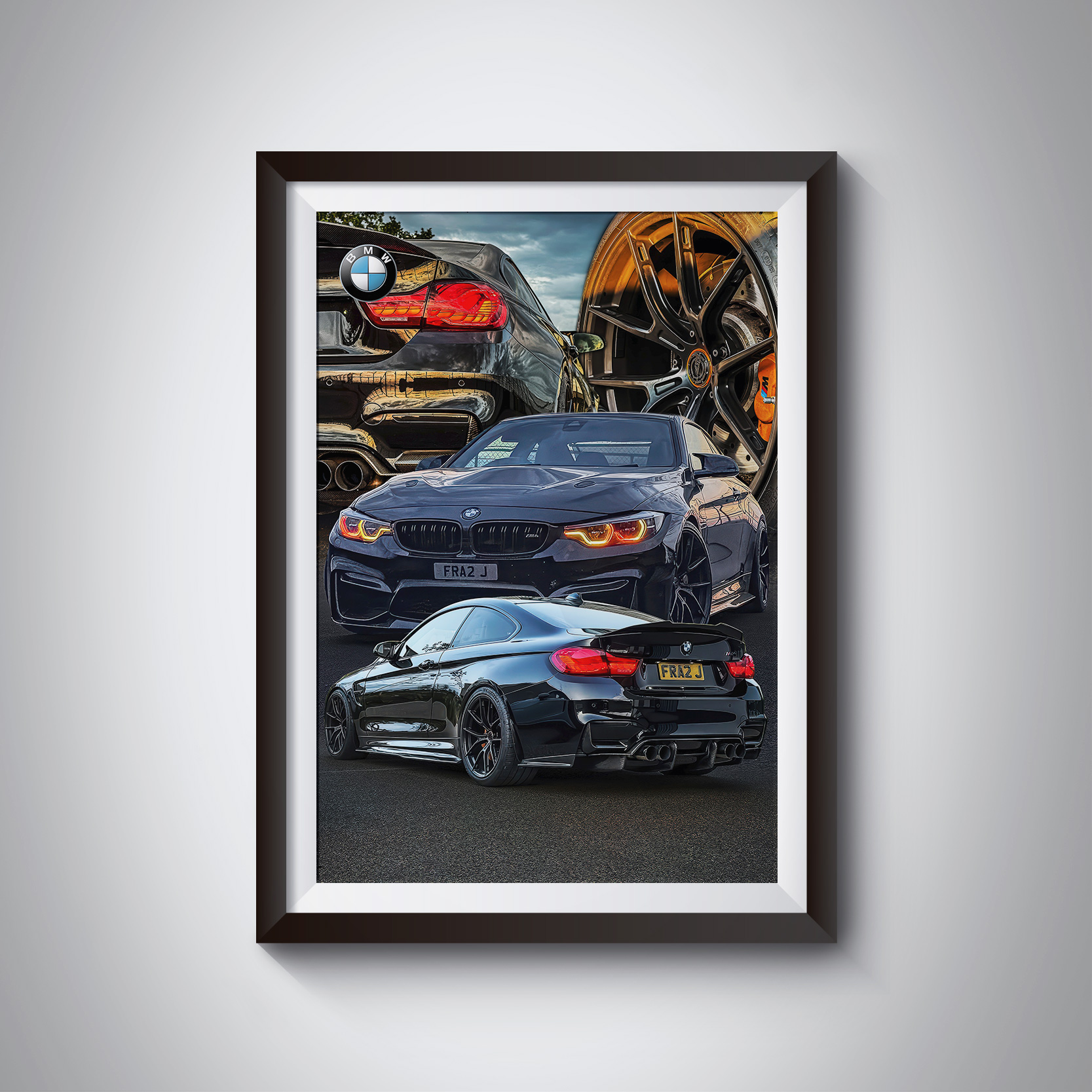 Auto poster u okviru, primjer 2