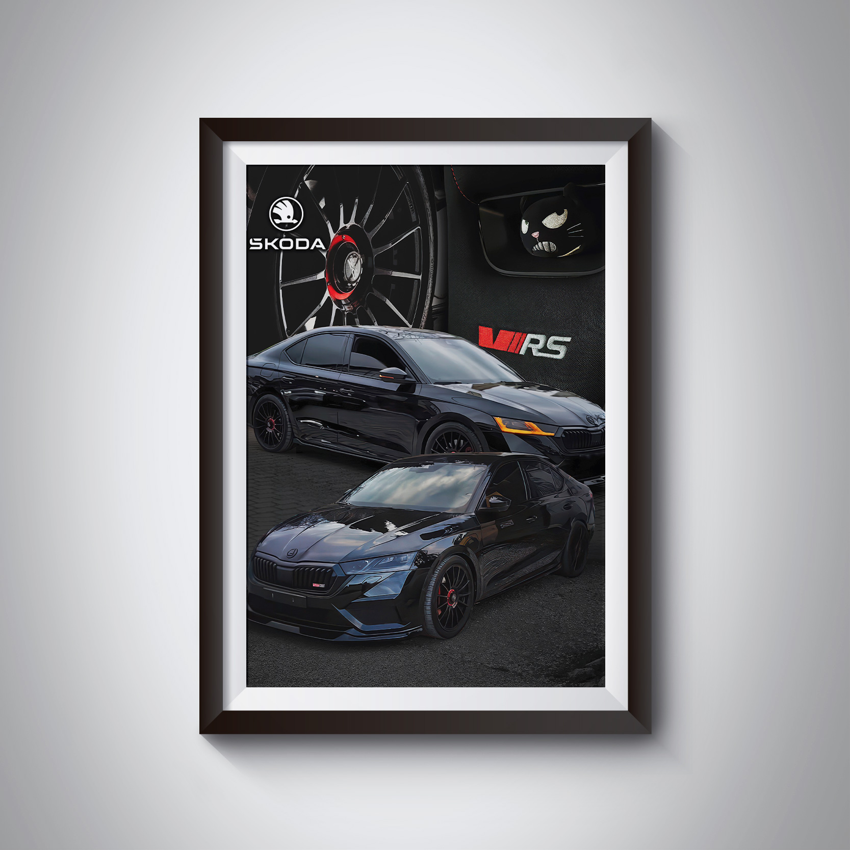 Auto poster u okviru, primjer 3