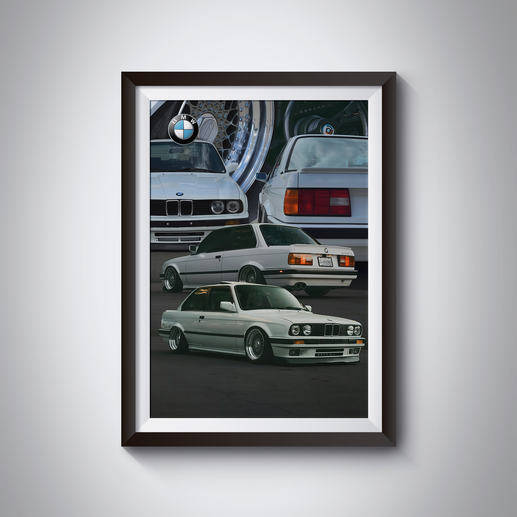 Auto poster u okviru, primjer 4
